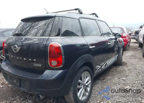 2013 Mini Countryman Cooper from USA, damaged, VIN WMWZB3C56DWM07704